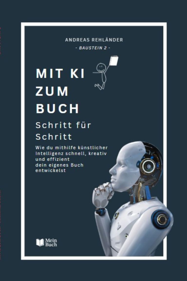 Das ist das Buchcover von Mit KI zum Buch